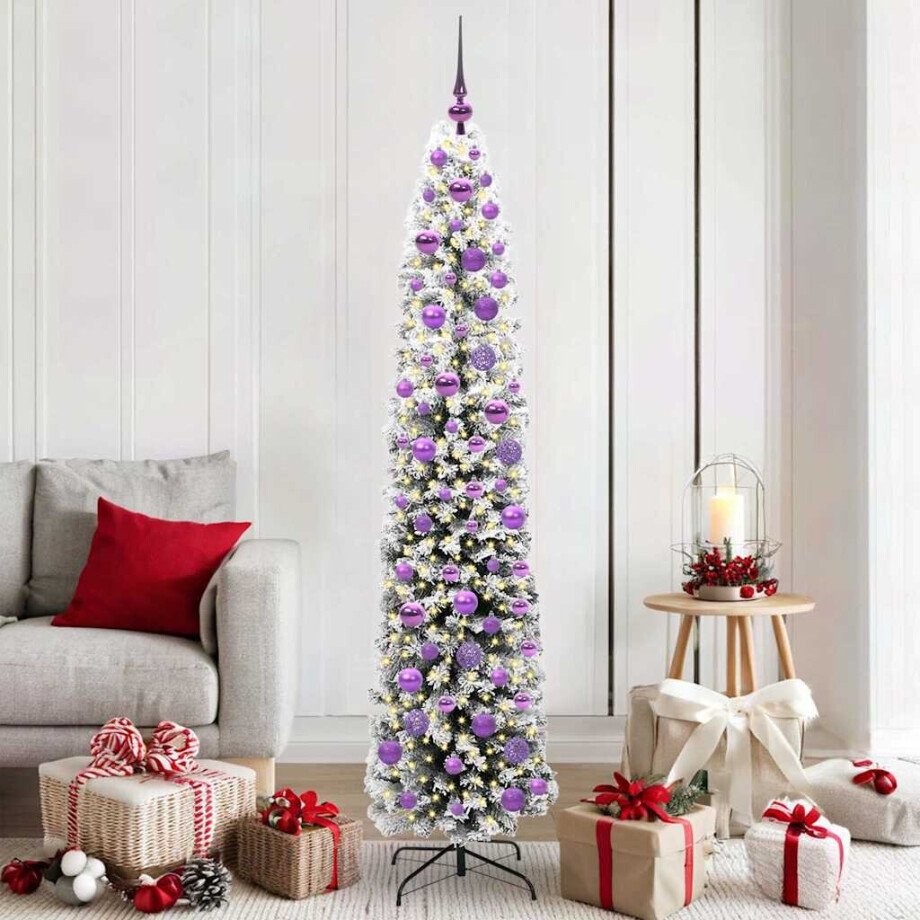 vidaXL Kunstkerstboom Groen 180 cm PVC en Staal en Kunststof vidaXL Kunstkerstboom Groen 180 cm PVC en Staal en Kunststof afbeelding 1
