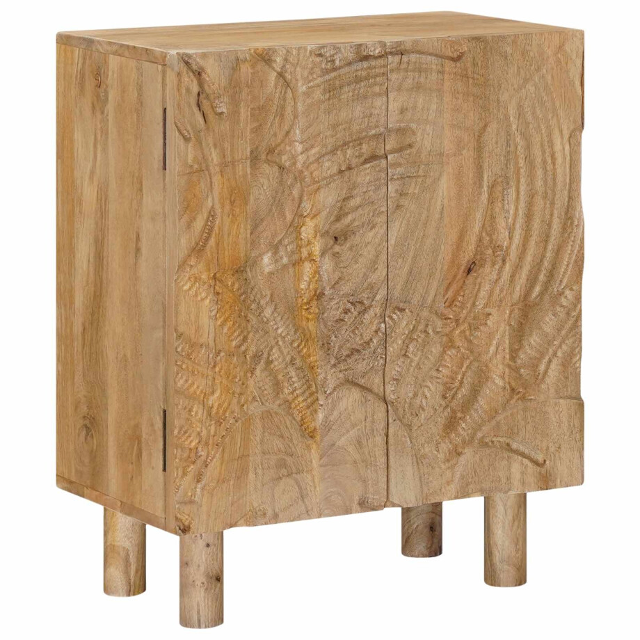 vidaXL Dressoir 53 x 30 x 65 cm Massief Mango Hout en Geengineerd Hout vidaXL Dressoir 53 x 30 x 65 cm Massief Mango Hout en Geengineerd Hout afbeelding 1
