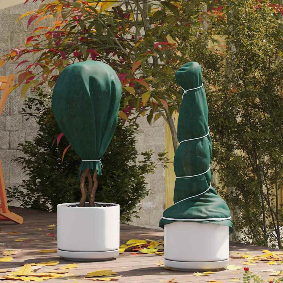 vidaXL Vorstbescherming Plantvlies Groen 20 x 1,6 m Niet-geweven Stof vidaXL Vorstbescherming Plantvlies Groen 20 x 1,6 m Niet-geweven Stof afbeelding 1