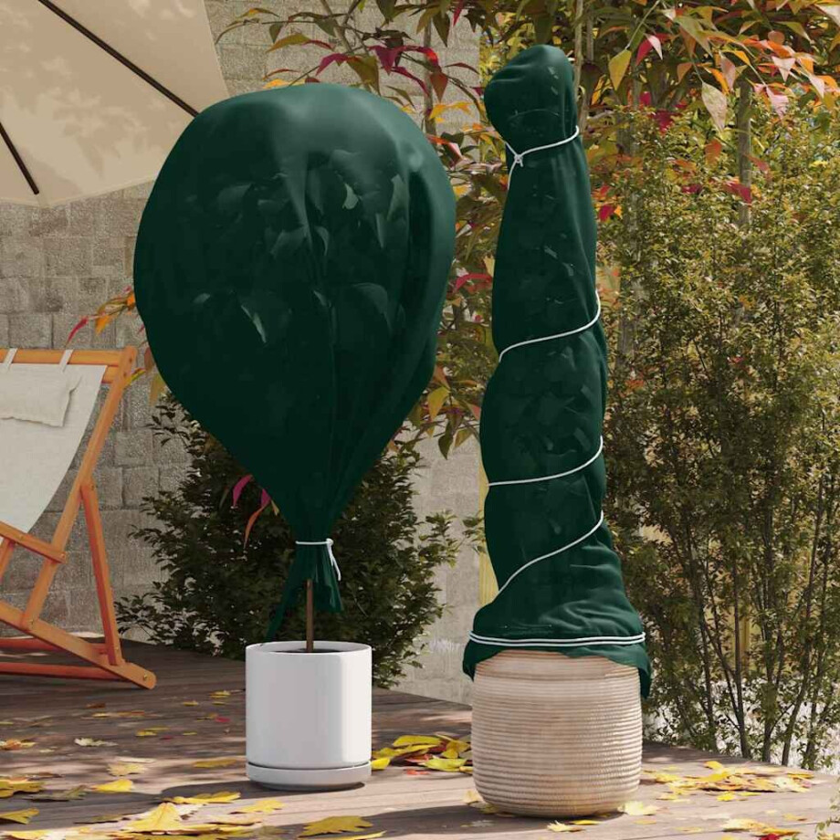 vidaXL Vorstbescherming Plantvlies Groen 20 x 3,2 m Niet-geweven Stof vidaXL Vorstbescherming Plantvlies Groen 20 x 3,2 m Niet-geweven Stof afbeelding 1