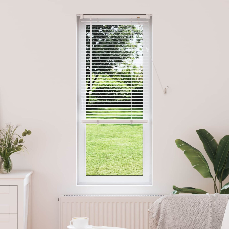 vidaXL Jaloezie Wit 150 x 40 cm 25 mm PVC vidaXL Jaloezie Wit 150 x 40 cm 25 mm PVC afbeelding 1