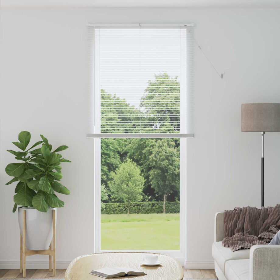 vidaXL Jaloezie Wit 213 x 70 cm 25 mm PVC vidaXL Jaloezie Wit 213 x 70 cm 25 mm PVC afbeelding 1