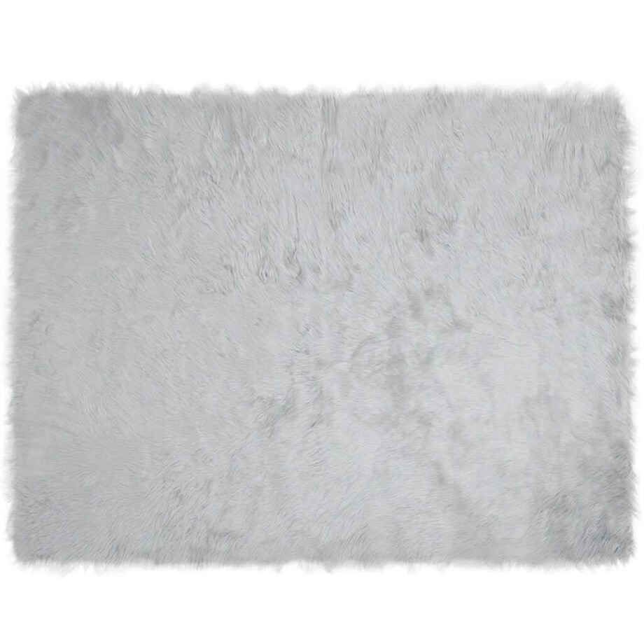 vidaXL Tapijt van imitatie TAFALLA Grijs 240 x 340 cm Polyester afbeelding 1