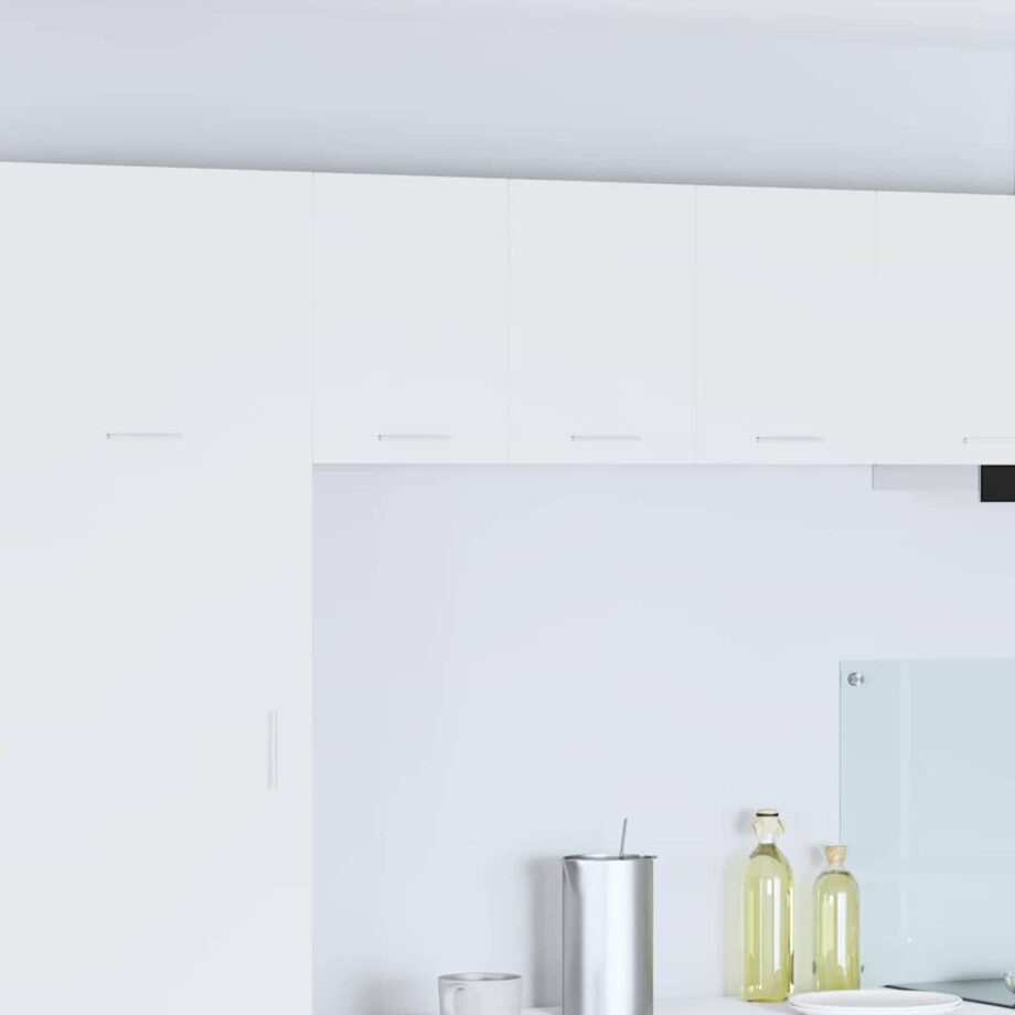 vidaXL Hangkast met opslag Wit 30 x 31 x 40 cm Bewerkt hout vidaXL Hangkast met opslag Wit 30 x 31 x 40 cm Bewerkt hout afbeelding 1