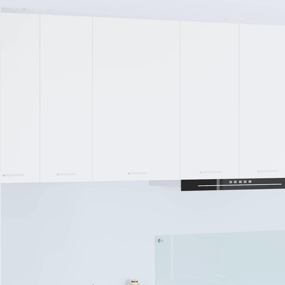 vidaXL Hangkast met opslag Wit 50 x 31 x 80 cm Bewerkt hout vidaXL Hangkast met opslag Wit 50 x 31 x 80 cm Bewerkt hout afbeelding 1