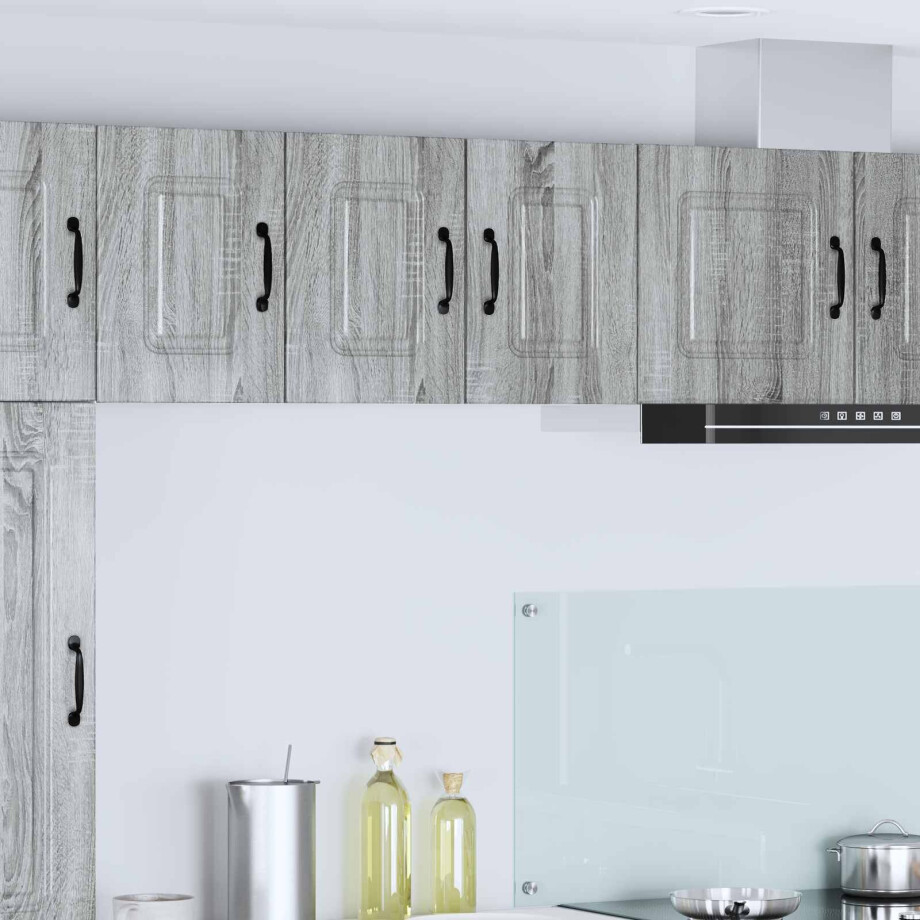 vidaXL Keukenkast Kalmar Grijs Sonoma 30 x 31 x 40 cm Bewerkt hout afbeelding 1