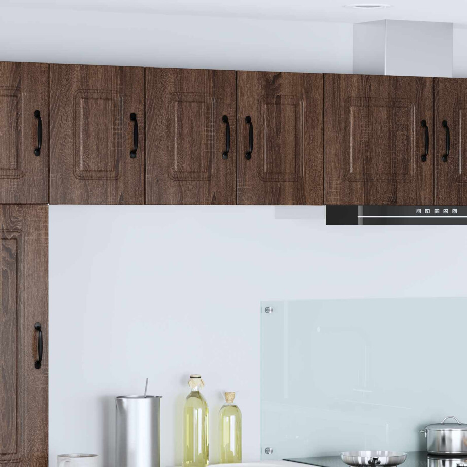 vidaXL Vaatwasserpaneel Kalmar 2 pcs Bruin Eiken 30 x 31 x 40 cm vidaXL Vaatwasserpaneel Kalmar 2 pcs Bruin Eiken 30 x 31 x 40 cm afbeelding 1