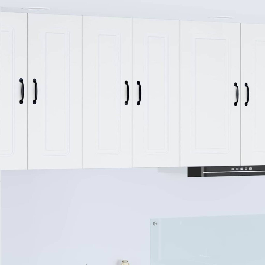 vidaXL Vaatwasserpaneel Kalmar Wit 30 x 31 x 80 cm Bewerkt hout vidaXL Vaatwasserpaneel Kalmar Wit 30 x 31 x 80 cm Bewerkt hout afbeelding 1