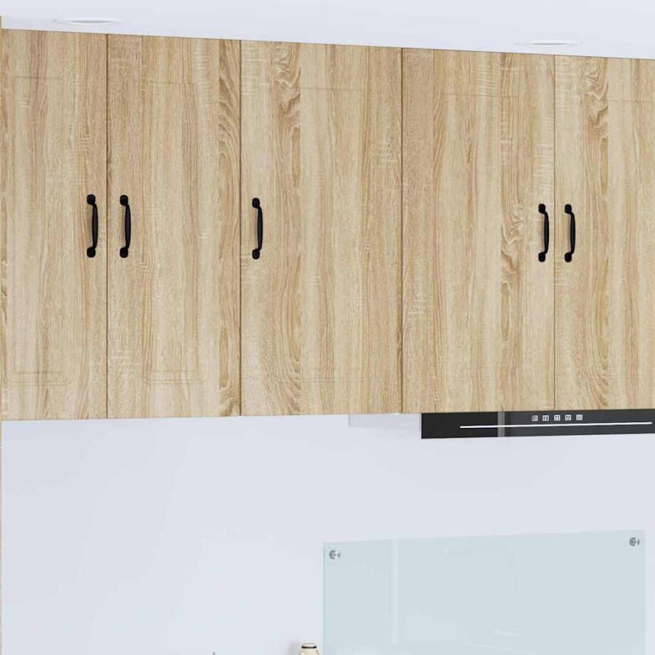 vidaXL Vaatwasserpaneel met opslag Kalmar Sonoma Eiken 40 x 31 x 80 cm afbeelding 1