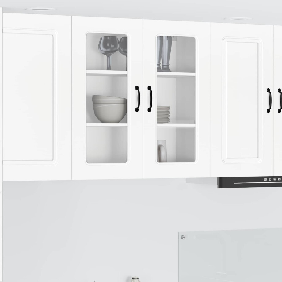 vidaXL Vaatwasserpaneel Kalmar Wit 80 x 31 x 80 cm Bewerkt hout vidaXL Vaatwasserpaneel Kalmar Wit 80 x 31 x 80 cm Bewerkt hout afbeelding 1
