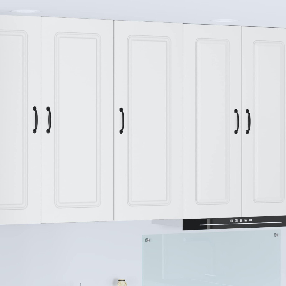 vidaXL Vaatwasserpaneel Kalmar Wit 40 x 31 x 100 cm Bewerkt hout vidaXL Vaatwasserpaneel Kalmar Wit 40 x 31 x 100 cm Bewerkt hout afbeelding 1