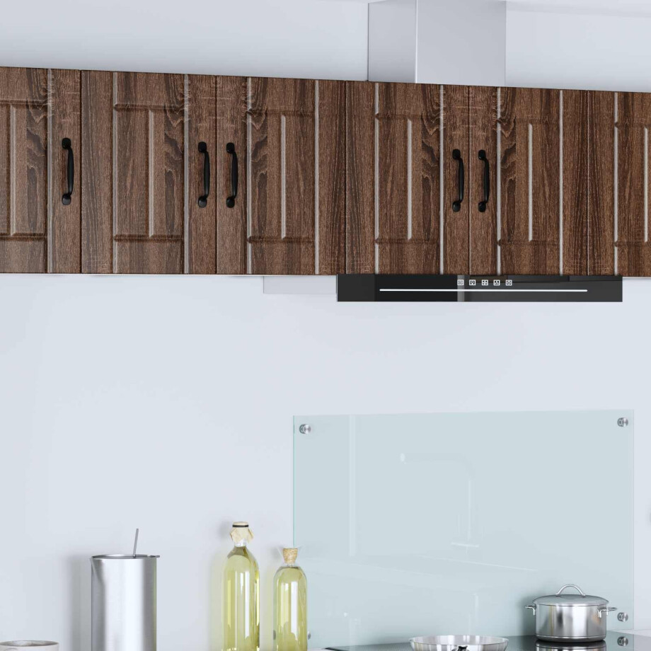 vidaXL Wandkast LUCCA Bruin eiken 30 x 31 x 40 cm Bewerkt hout vidaXL Wandkast LUCCA Bruin eiken 30 x 31 x 40 cm Bewerkt hout afbeelding 1