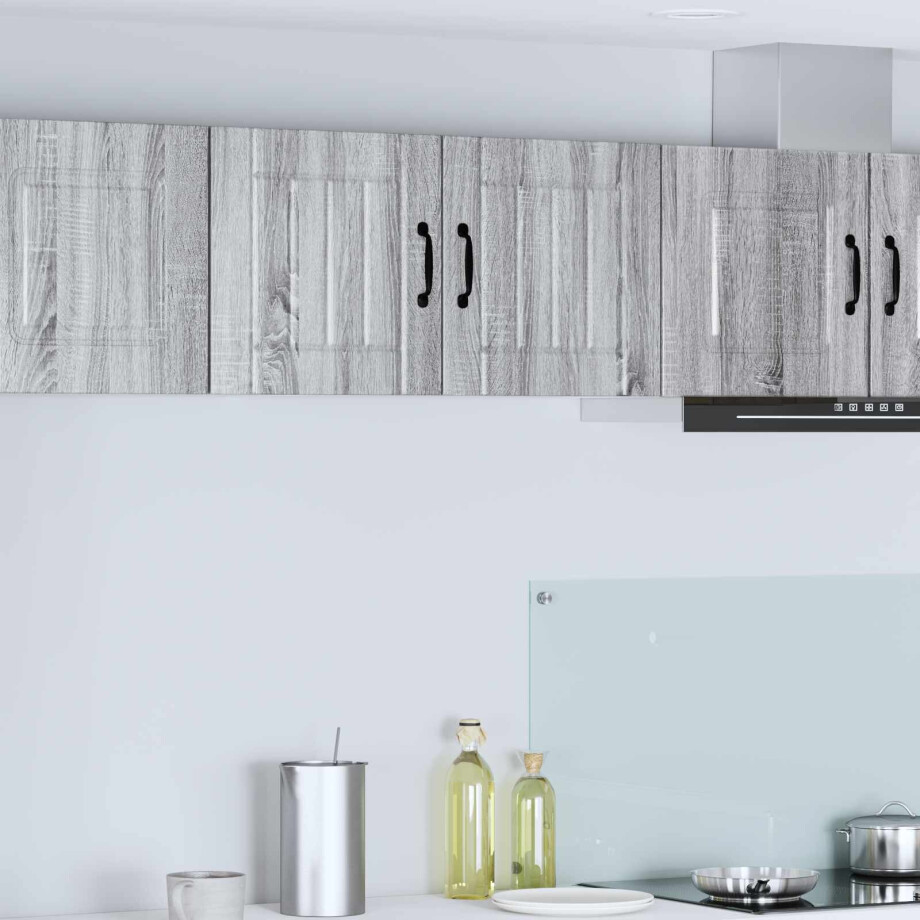 vidaXL Keukenkast Grijs Sonoma 40 x 31 x 40 cm Bewerkt hout afbeelding 1