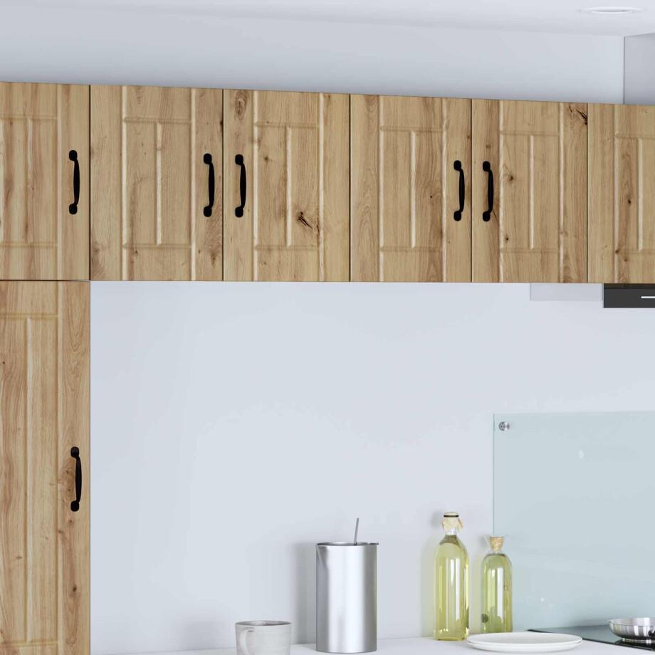 vidaXL Wandkast LUCCA 2 pcs Artisanaal eiken 60 x 31 x 40 cm vidaXL Wandkast LUCCA 2 pcs Artisanaal eiken 60 x 31 x 40 cm afbeelding 1