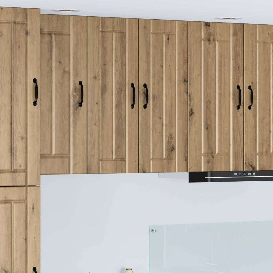 vidaXL Wandkast LUCCA 2 pcs Artisanaal eiken 30 x 31 x 80 cm vidaXL Wandkast LUCCA 2 pcs Artisanaal eiken 30 x 31 x 80 cm afbeelding 1