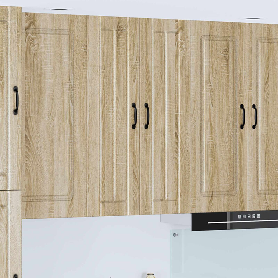 vidaXL Wandkast LUCCA Sonoma Eiken 60 x 31 x 100 cm Bewerkt hout vidaXL Wandkast LUCCA Sonoma Eiken 60 x 31 x 100 cm Bewerkt hout afbeelding 1