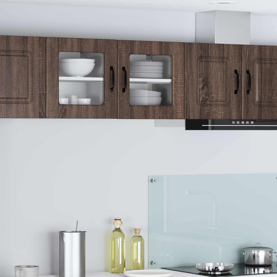 vidaXL Vaatwasserpaneel PORTO Bruin Eiken 40 x 31 x 40 cm Bewerkt hout vidaXL Vaatwasserpaneel PORTO Bruin Eiken 40 x 31 x 40 cm Bewerkt hout afbeelding 1