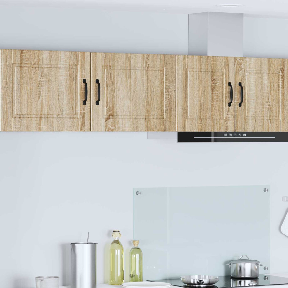 vidaXL Wandkast PORTO 2 pcs Sonoma Eiken 50 x 31 x 40 cm Bewerkt hout vidaXL Wandkast PORTO 2 pcs Sonoma Eiken 50 x 31 x 40 cm Bewerkt hout afbeelding 1
