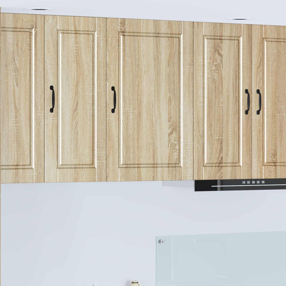 vidaXL Wandkast PORTO Sonoma Eiken 50 x 31 x 80 cm Bewerkt hout vidaXL Wandkast PORTO Sonoma Eiken 50 x 31 x 80 cm Bewerkt hout afbeelding 1