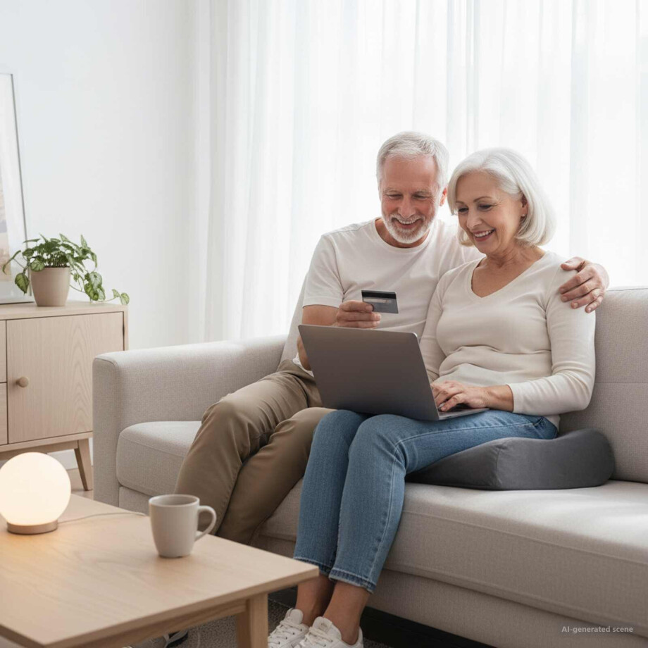 vidaXL Zitkussen Effen Grijs 40 x 40 x 13 cm PU Schuim afbeelding 1