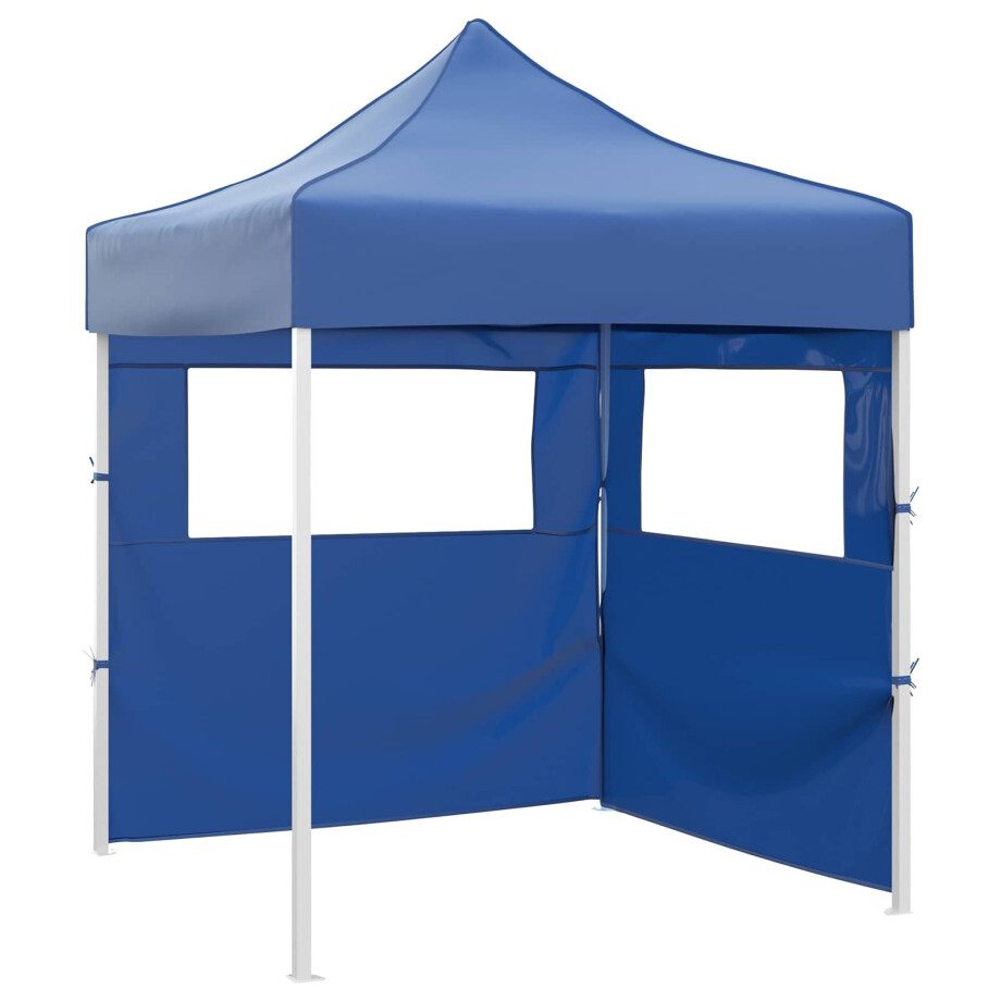 vidaXL Partytent Blauw 200 x 200 x 315 cm Oxford Stof afbeelding 1