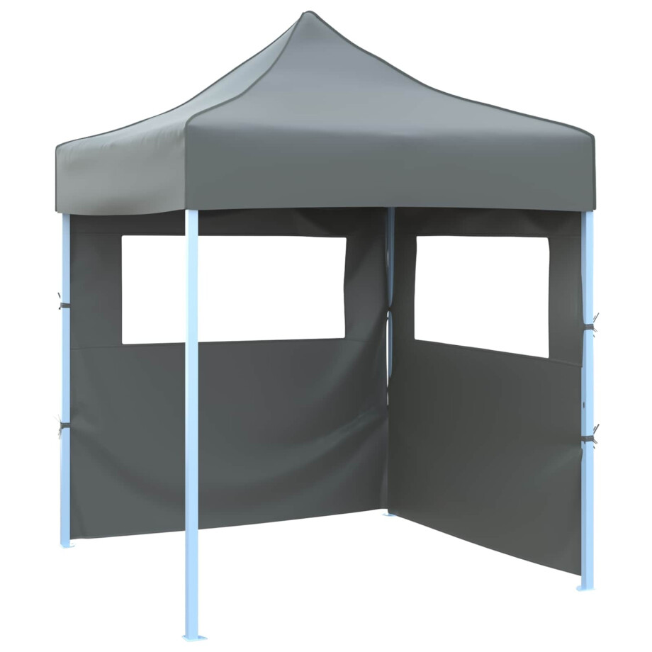 vidaXL Partytent Antraciet 200 x 200 x 315 cm Oxford Stof afbeelding 1