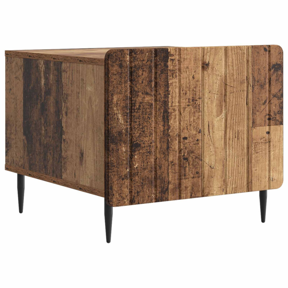 vidaXL Salontafel met lade Oud hout 49 x 50 x 42 cm Bewerkt hout vidaXL Salontafel met lade Oud hout 49 x 50 x 42 cm Bewerkt hout afbeelding 1