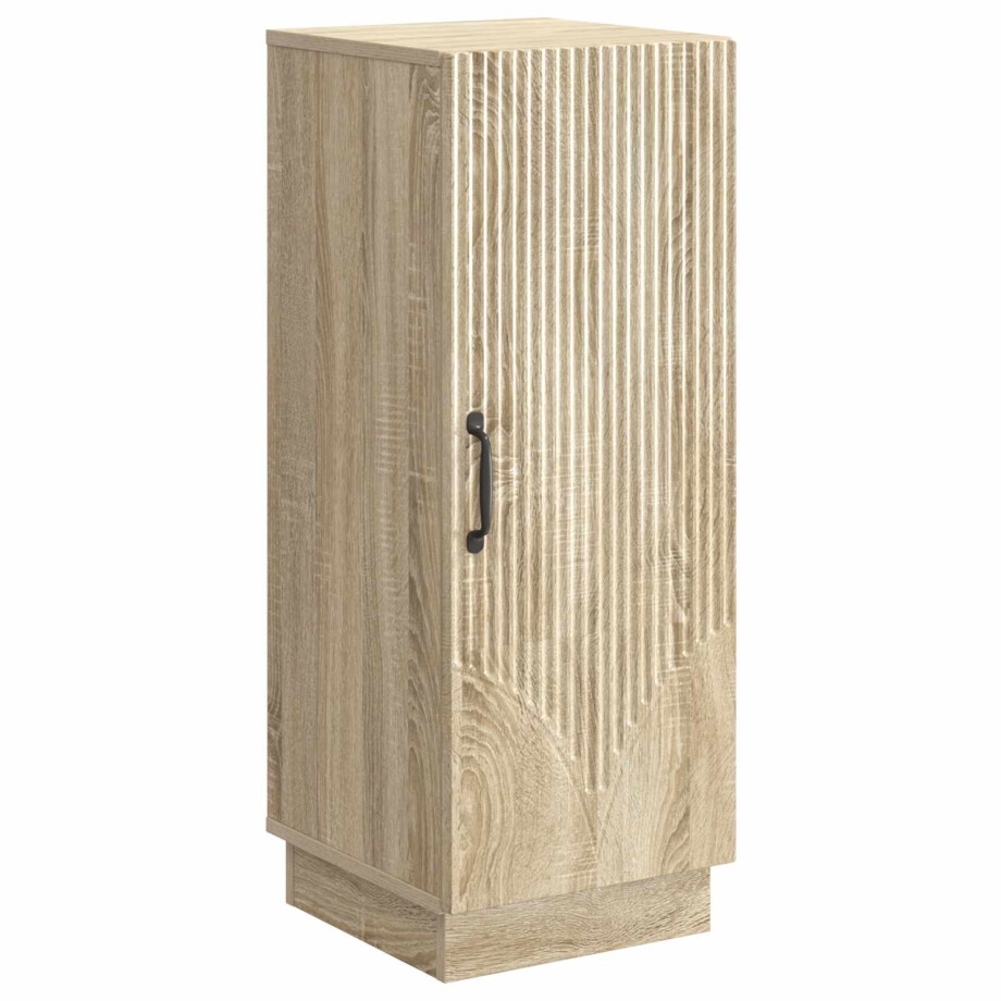 vidaXL Dressoir Sonoma Eiken 33 x 34,5 x 87 cm Bewerkt hout vidaXL Dressoir Sonoma Eiken 33 x 34,5 x 87 cm Bewerkt hout afbeelding 1