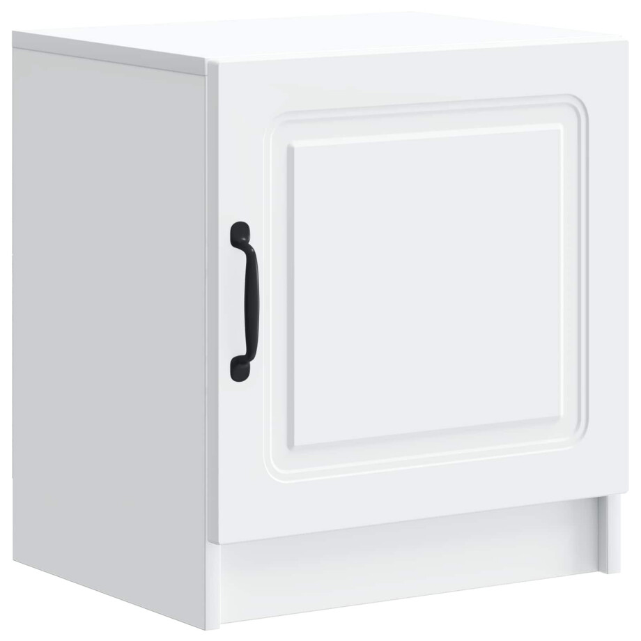 vidaXL Nachtkastje Wit 43 x 34,5 x 47 cm Bewerkt hout vidaXL Nachtkastje Wit 43 x 34,5 x 47 cm Bewerkt hout afbeelding 1