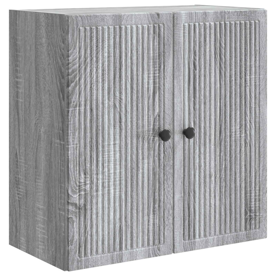 vidaXL Wandkast Grijs Sonoma 59 x 31 x 60 cm Bewerkt hout vidaXL Wandkast Grijs Sonoma 59 x 31 x 60 cm Bewerkt hout afbeelding 1