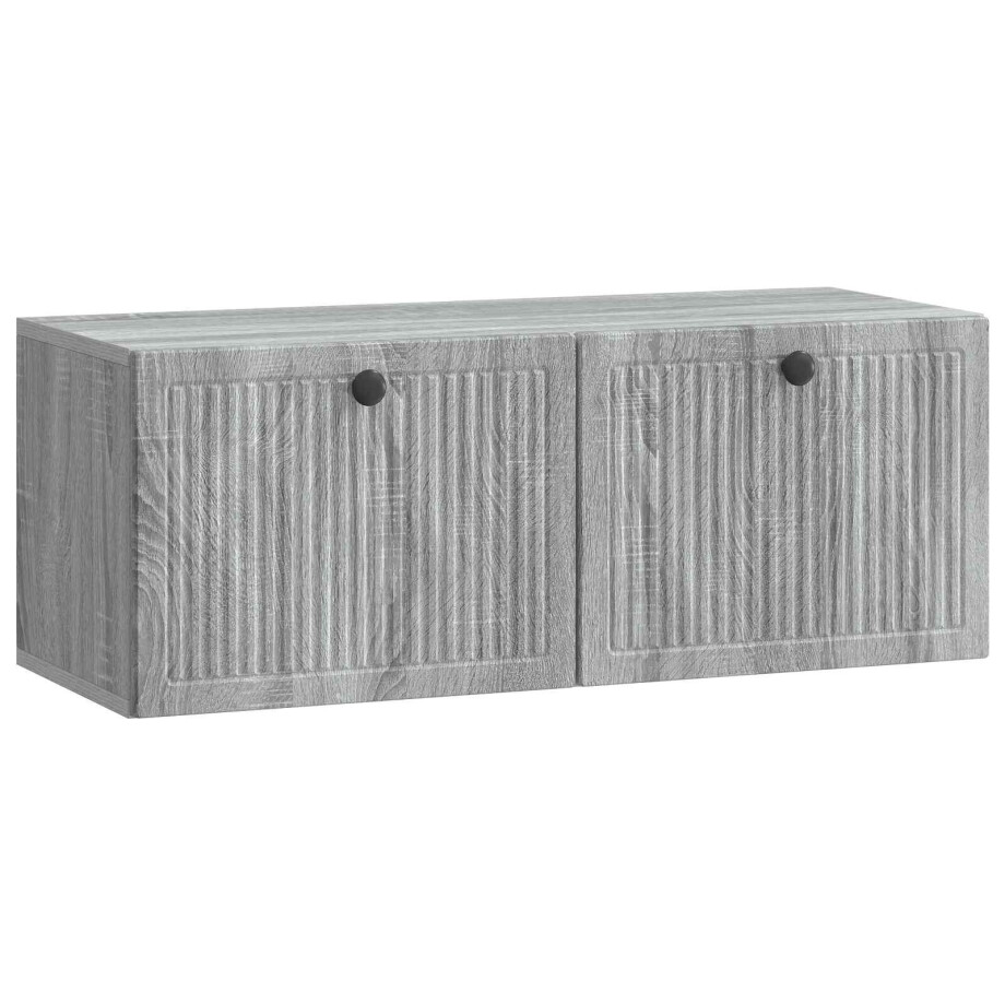 vidaXL Wandbeugel TV-kast Grijs sonoma 78,5 x 31 x 30 cm Bewerkt hout vidaXL Wandbeugel TV-kast Grijs sonoma 78,5 x 31 x 30 cm Bewerkt hout afbeelding 1