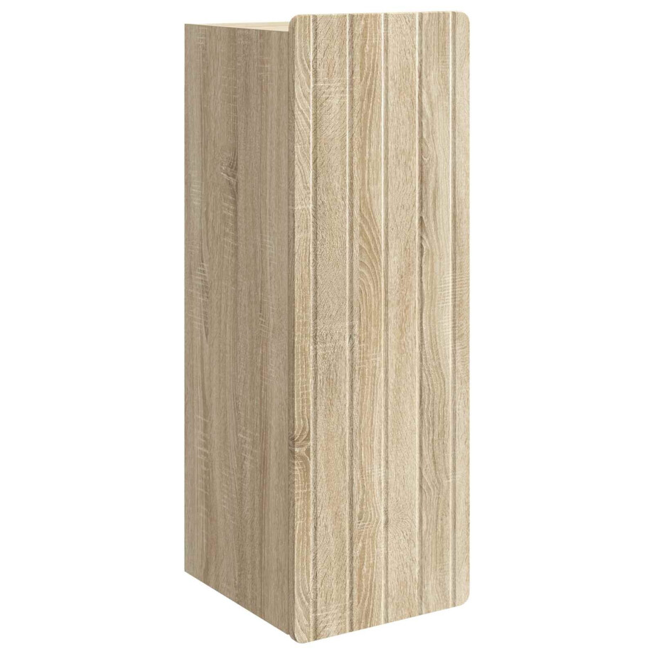 vidaXL Wandkast Sonoma Eiken 33 x 34,5 x 94 cm Bewerkt hout vidaXL Wandkast Sonoma Eiken 33 x 34,5 x 94 cm Bewerkt hout afbeelding 1