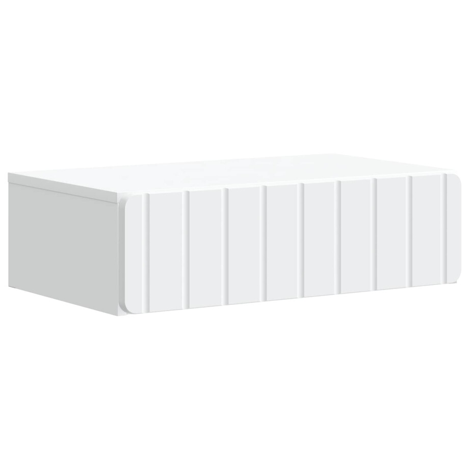 vidaXL Wandmontage Zijtafel Wit 59 x 34,5 x 17 cm Bewerkt hout vidaXL Wandmontage Zijtafel Wit 59 x 34,5 x 17 cm Bewerkt hout afbeelding 1