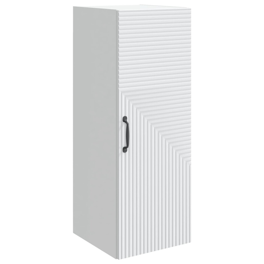 vidaXL Wandkast Wit 33 x 34,5 x 90 cm Bewerkt hout vidaXL Wandkast Wit 33 x 34,5 x 90 cm Bewerkt hout afbeelding 1