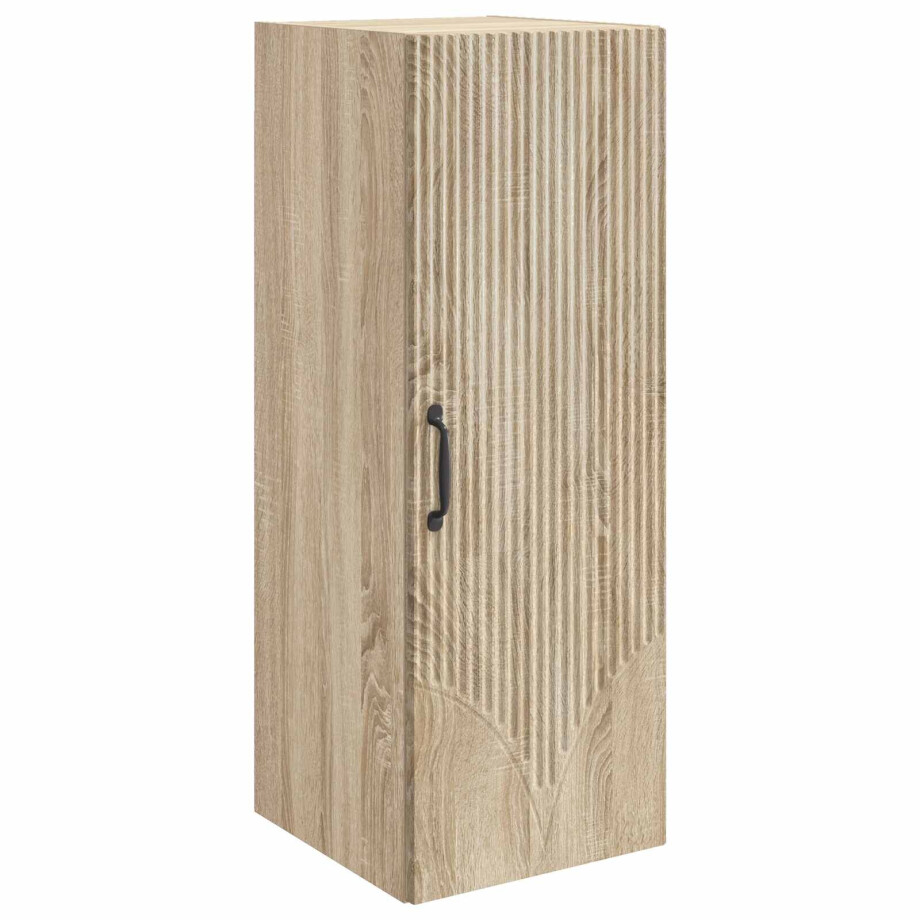 vidaXL Wandkast Sonoma Eiken 33 x 34,5 x 90 cm Bewerkt hout vidaXL Wandkast Sonoma Eiken 33 x 34,5 x 90 cm Bewerkt hout afbeelding 1