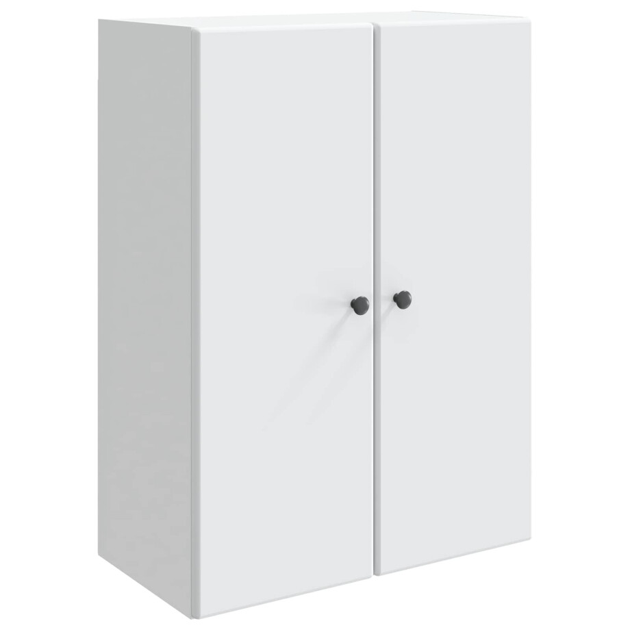vidaXL Wandkast Wit 66 x 34,5 x 90 cm Bewerkt hout vidaXL Wandkast Wit 66 x 34,5 x 90 cm Bewerkt hout afbeelding 1