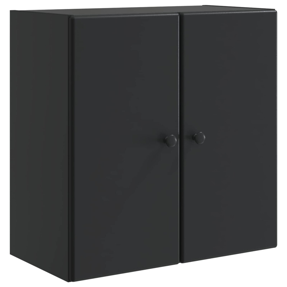 vidaXL Wandkast Zwart 59 x 31 x 60 cm Bewerkt hout afbeelding 1