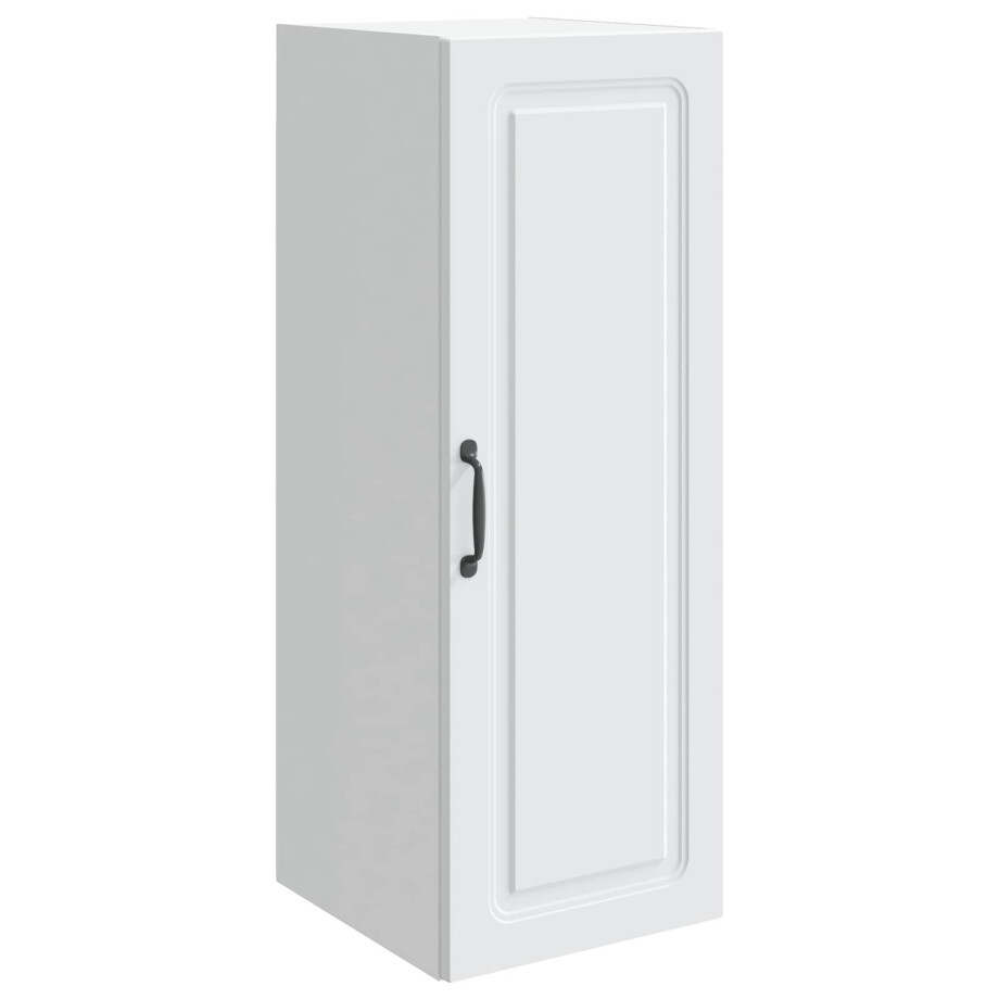 vidaXL Wandkast Wit 33 x 34,5 x 90 cm Bewerkt hout vidaXL Wandkast Wit 33 x 34,5 x 90 cm Bewerkt hout afbeelding 1
