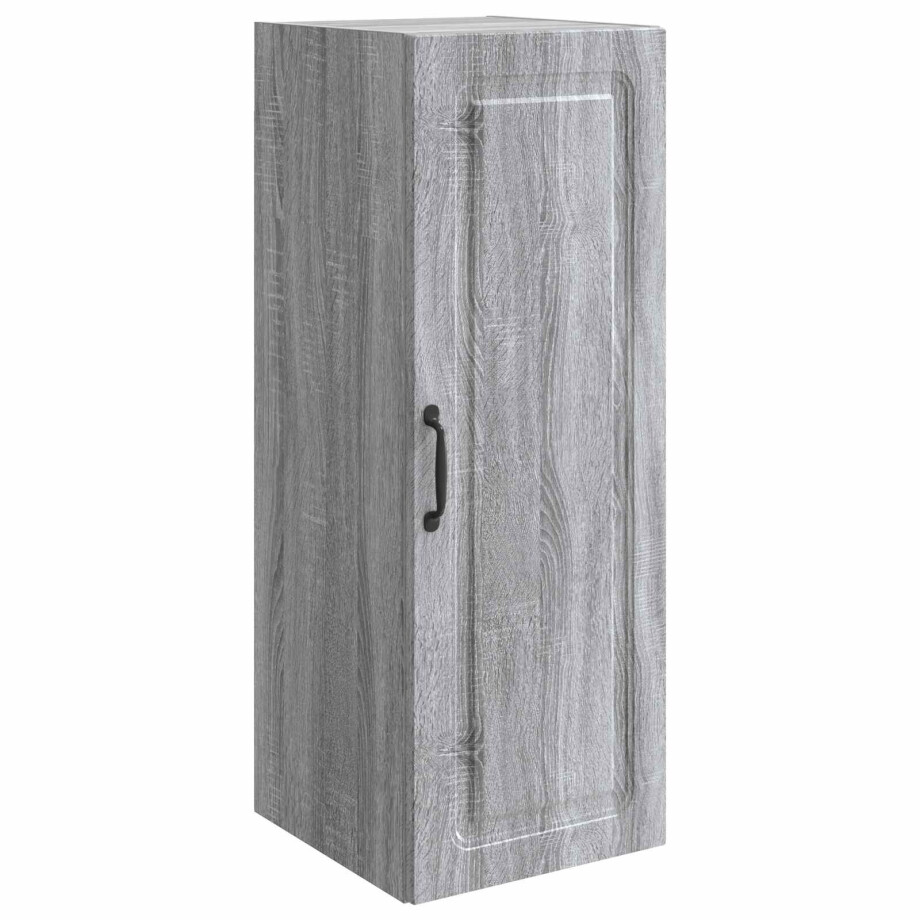 vidaXL Wandkast Grijs Sonoma 33 x 34,5 x 90 cm Bewerkt hout vidaXL Wandkast Grijs Sonoma 33 x 34,5 x 90 cm Bewerkt hout afbeelding 1
