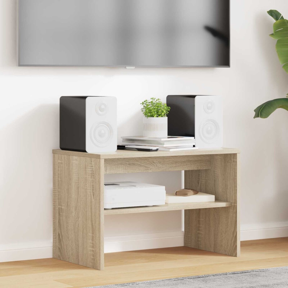vidaXL TV-kast Sonoma Eiken 60 x 35 x 40 cm Bewerkt hout afbeelding 1