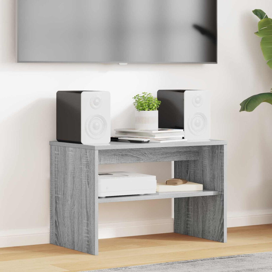 vidaXL TV-kast Grijs Sonoma 60 x 35 x 40 cm Bewerkt hout afbeelding 1