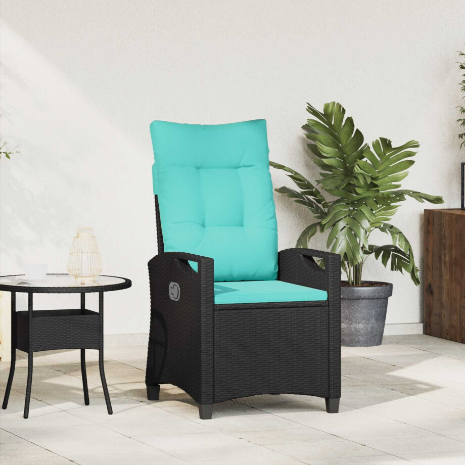 vidaXL Verstelbare tuinstoel 56 x 60 x 112 cm staal vidaXL Verstelbare tuinstoel 56 x 60 x 112 cm staal afbeelding