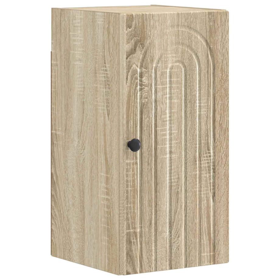 vidaXL Badkamer wandkast ALKMAAR Sonoma Eiken 30 x 31 x 59 cm vidaXL Badkamer wandkast ALKMAAR Sonoma Eiken 30 x 31 x 59 cm afbeelding 1