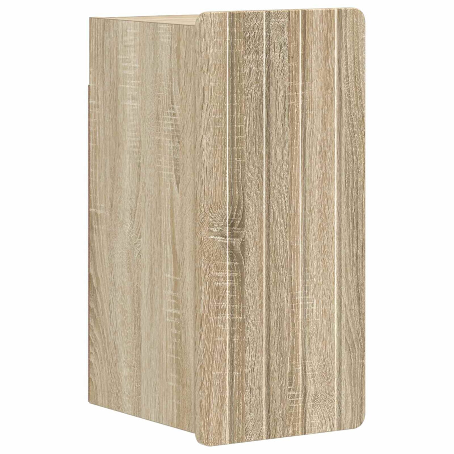 vidaXL Badkamer wandkast ZWOLLE Sonoma Eiken 30 x 31 x 63 cm afbeelding 1