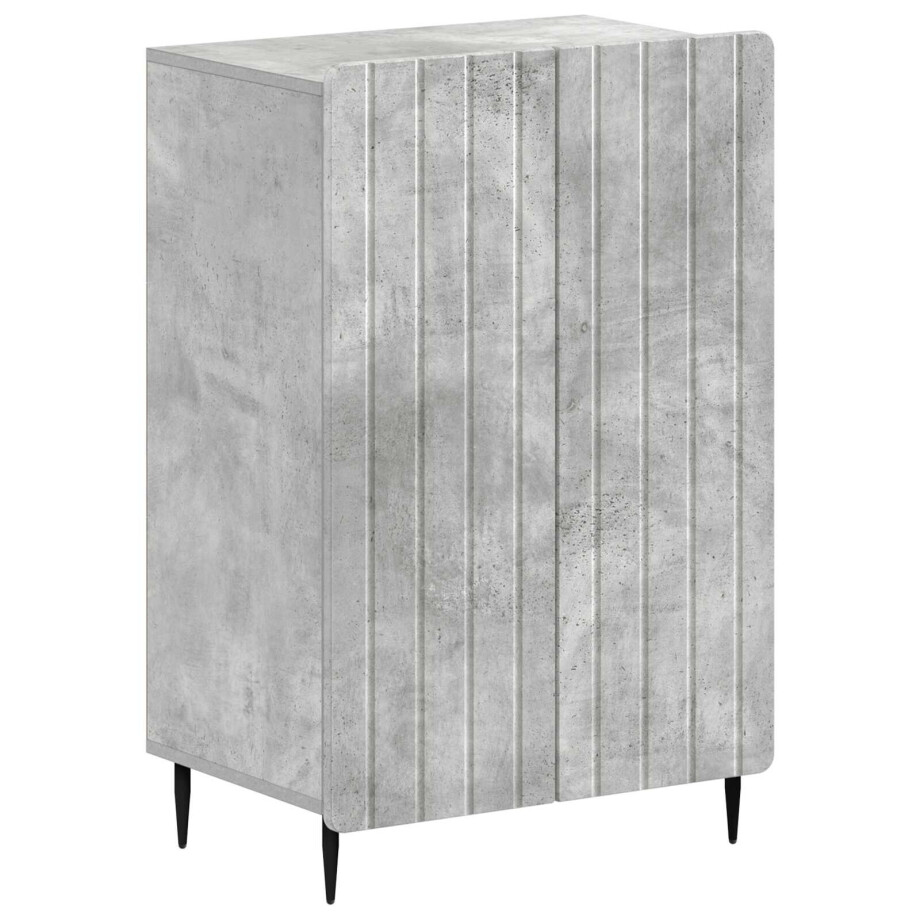 vidaXL Schoenenkast ZWOLLE 59,5 x 39,5 x 91,5 cm Bewerkt hout afbeelding 1