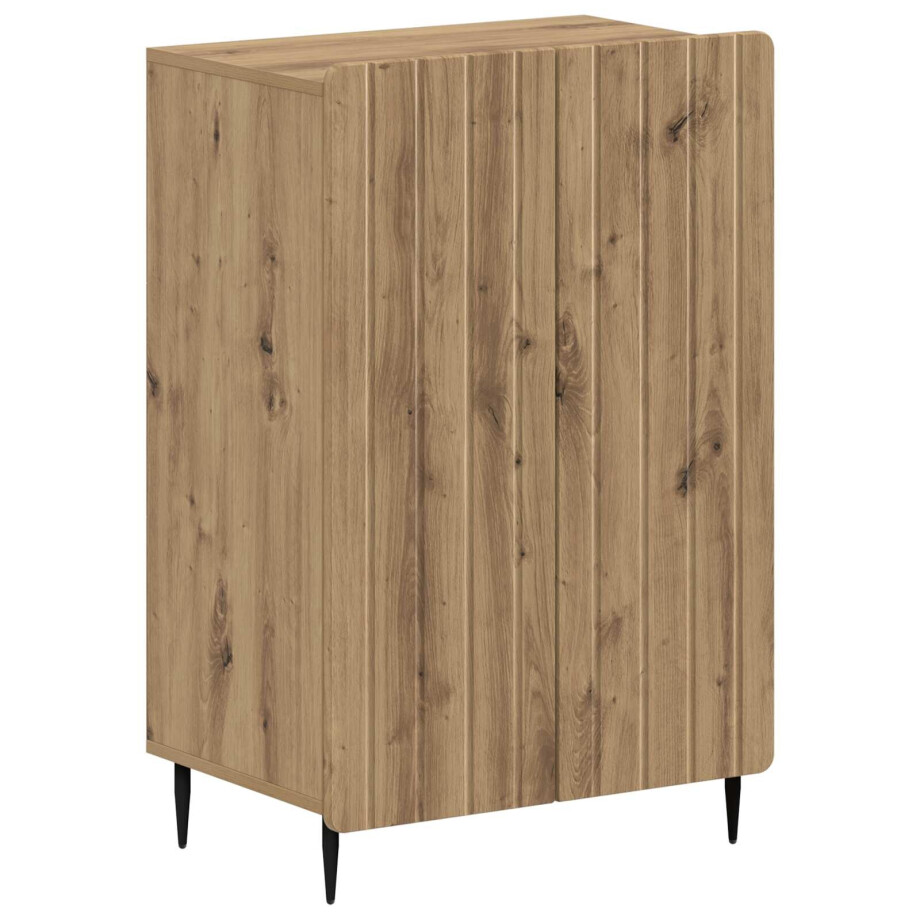 vidaXL Schoenenkast ZWOLLE 59,5 x 39,5 x 91,5 cm Bewerkt hout afbeelding 1
