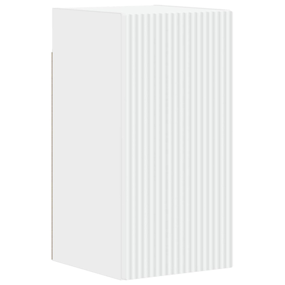 vidaXL Badkamer wandkast ARNHEM Wit 30 x 31 x 59 cm Bewerkt hout afbeelding 1