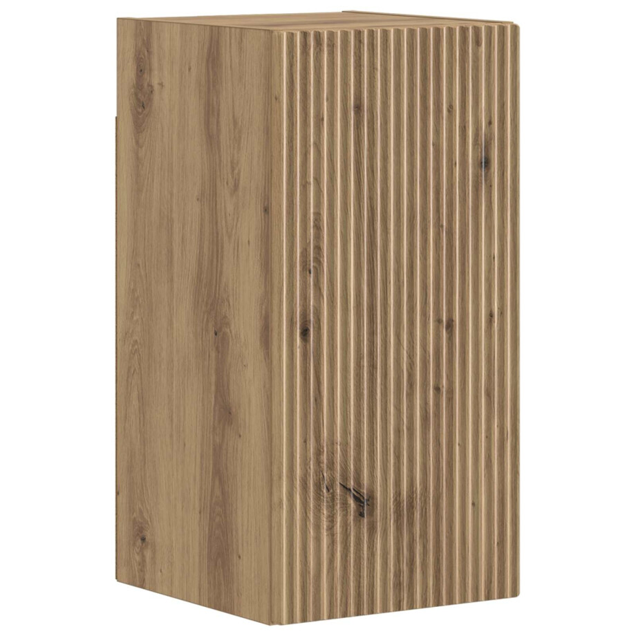 vidaXL Badkamer wandkast ARNHEM Artisanaal eiken 30 x 31 x 59 cm vidaXL Badkamer wandkast ARNHEM Artisanaal eiken 30 x 31 x 59 cm afbeelding 1