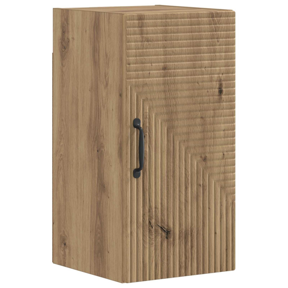 vidaXL Badkamer wandkast HAARLEM Artisanaal eiken 30 x 31 x 59 cm vidaXL Badkamer wandkast HAARLEM Artisanaal eiken 30 x 31 x 59 cm afbeelding 1