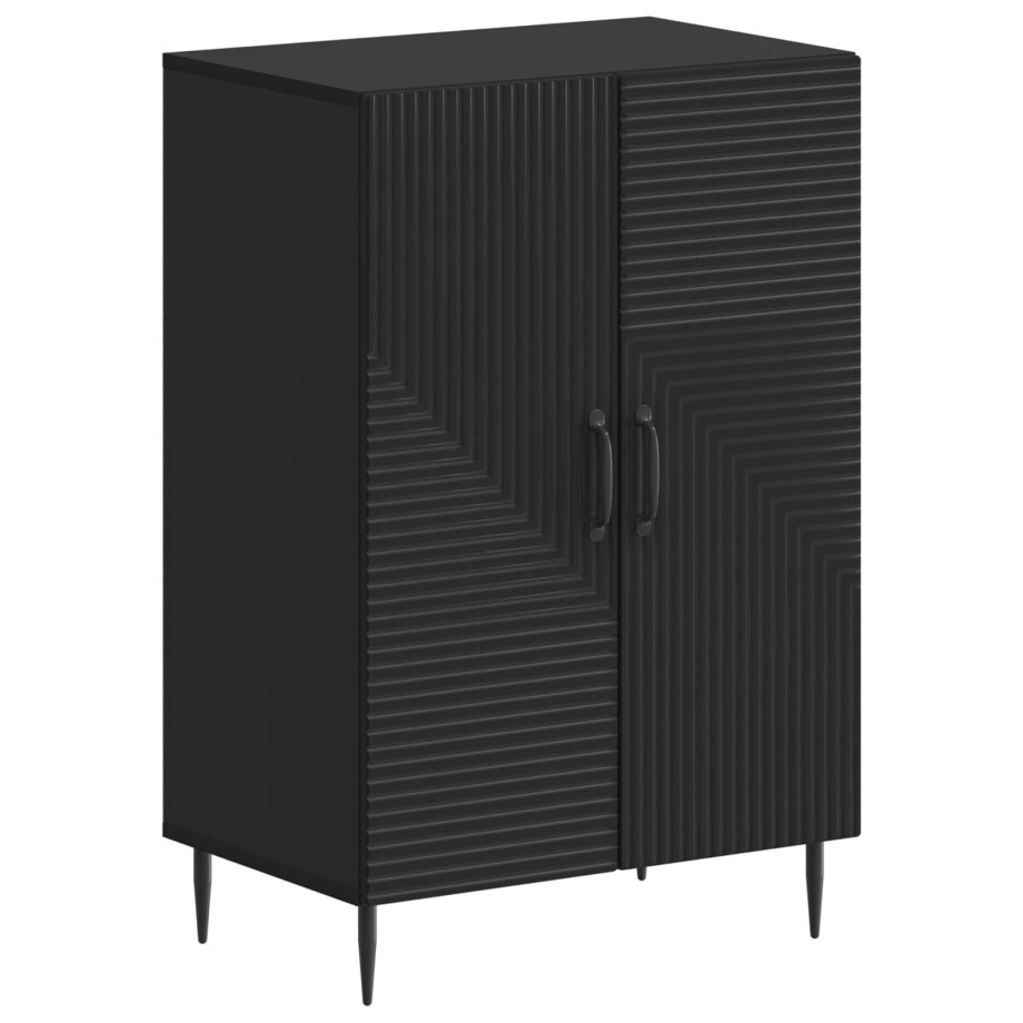 vidaXL Schoenenkast HAARLEM 59,5 x 39,5 x 89,5 cm Bewerkt hout Zwart vidaXL Schoenenkast HAARLEM 59,5 x 39,5 x 89,5 cm Bewerkt hout Zwart afbeelding 1